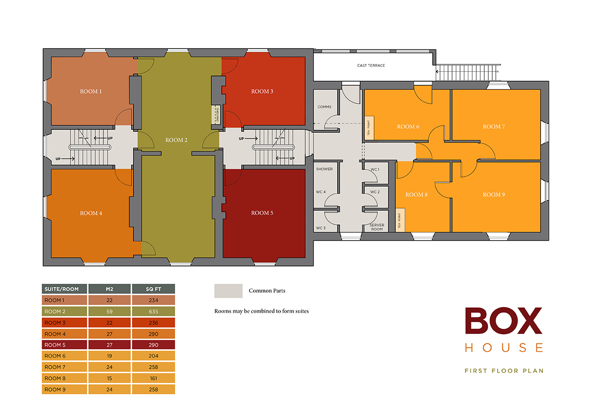Box House First floor