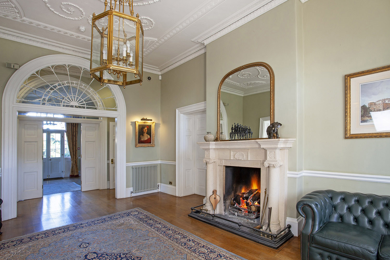 Box House Bath hallway